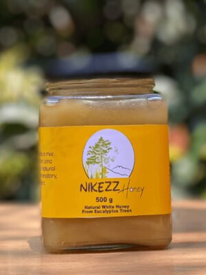 Nikezz natural honey from Eucalyptus 500g (glass jar)