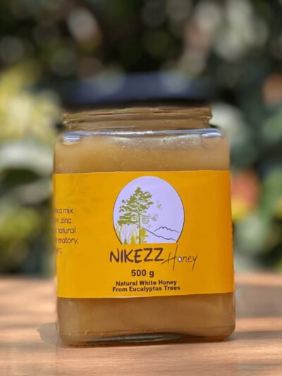 Nikezz natural honey from Eucalyptus 500g (glass jar)