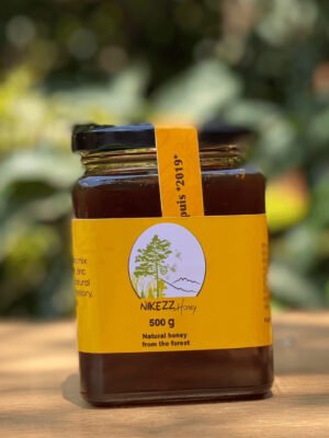 Nikezz natural honey from the forest 500g (glass jar)