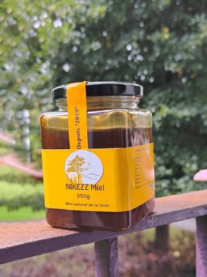 Nikezz natural honey from the forest 350g (glass jar)