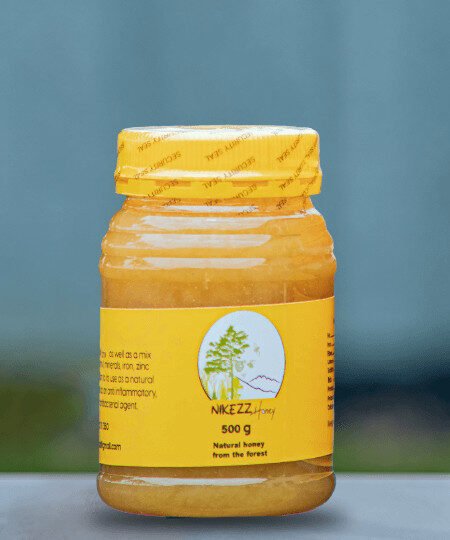 500g natural honey eucalypltus
